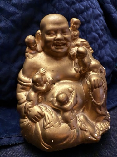 Laughing buddha statue - laughing,